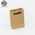 Die cut handle craft paper gift bag